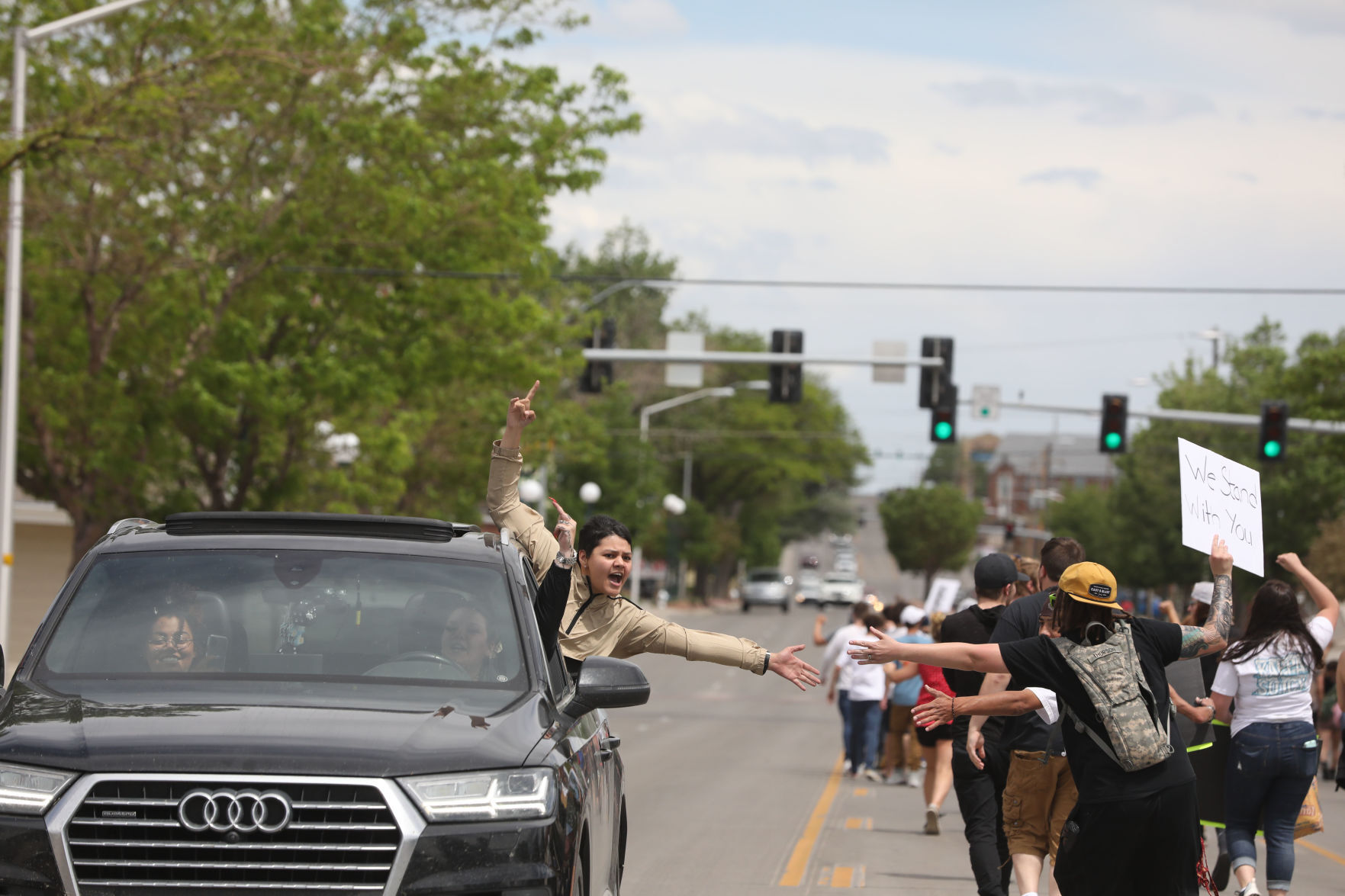 George Floyd protest